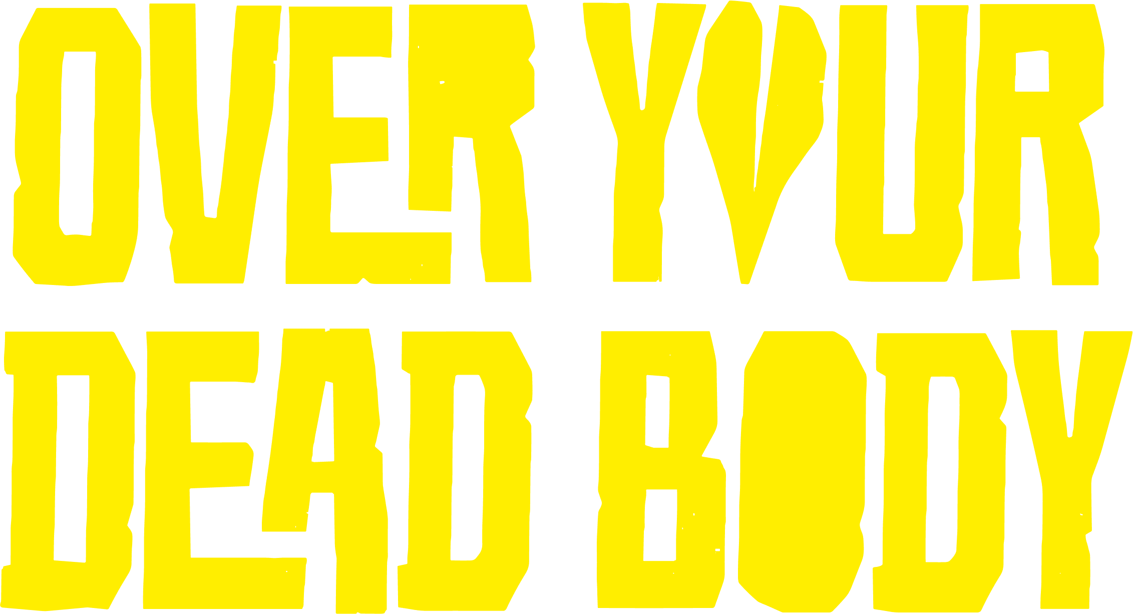 Over Your Dead Body logo