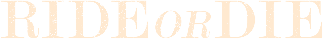 Ride or Die logo