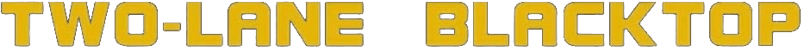 Two-Lane Blacktop logo