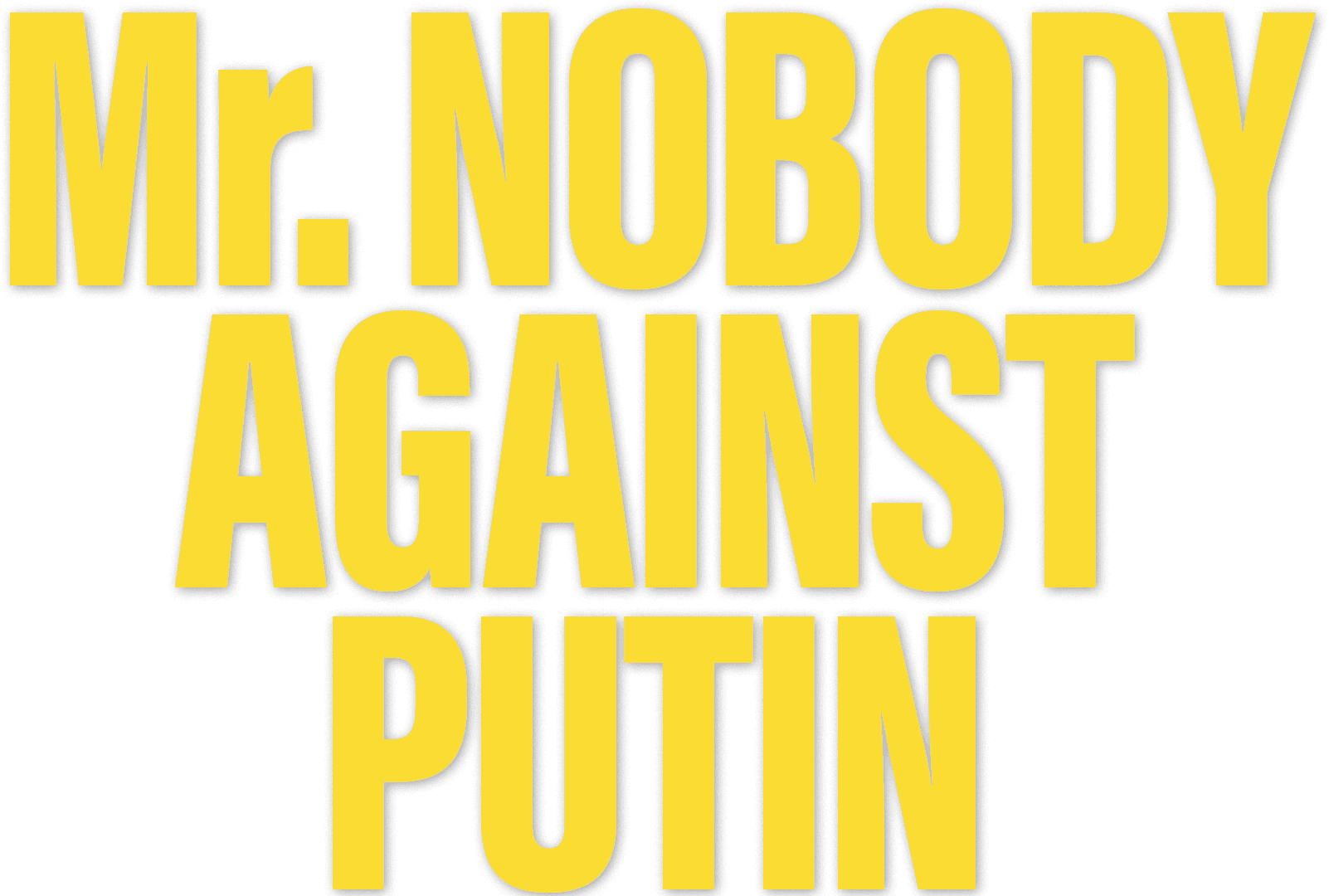 Mr. Nobody Against Putin logo