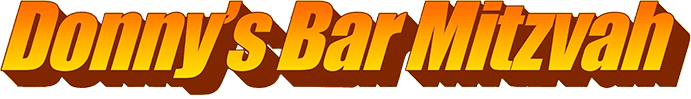 Donny's Bar Mitzvah logo