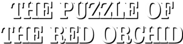 The Secret of the Red Orchid logo