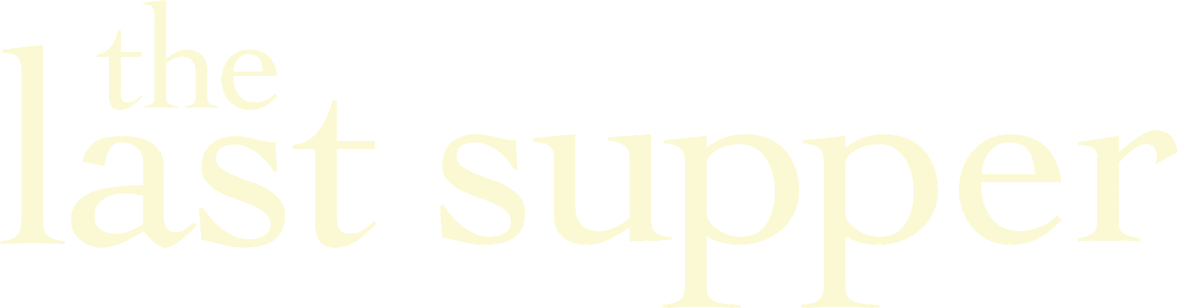 The Last Supper logo