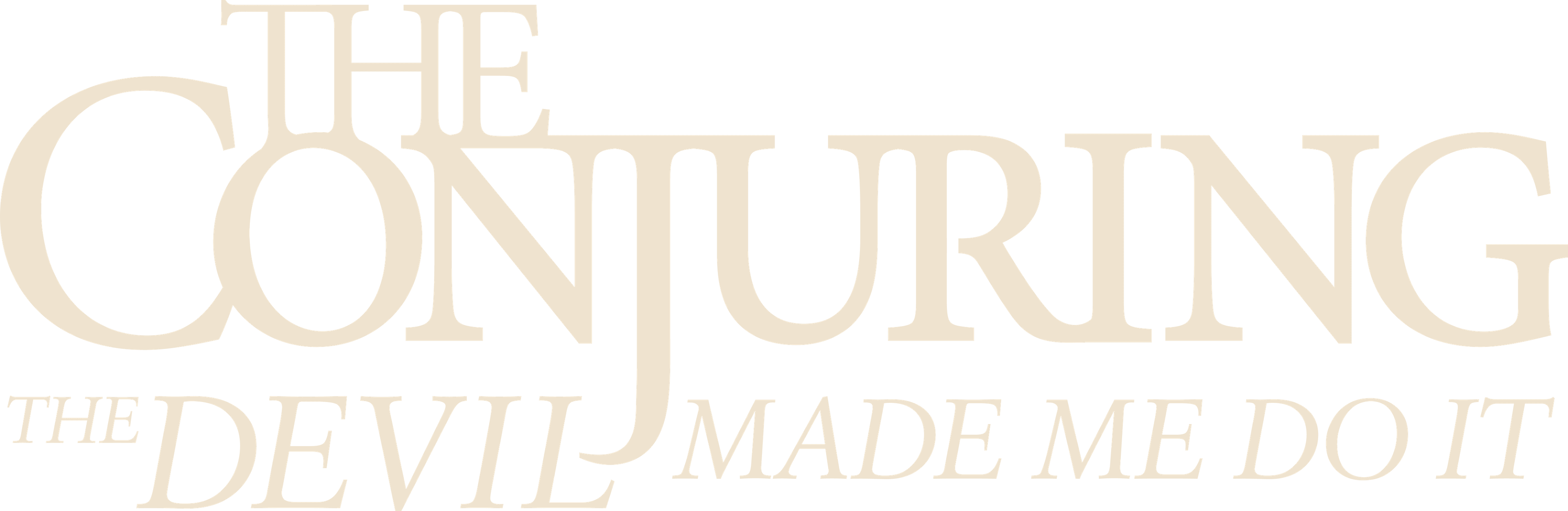The Conjuring: The Devil Made Me Do It logo