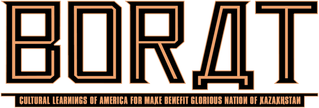 Borat: Cultural Learnings of America for Make Benefit Glorious Nation of Kazakhstan logo