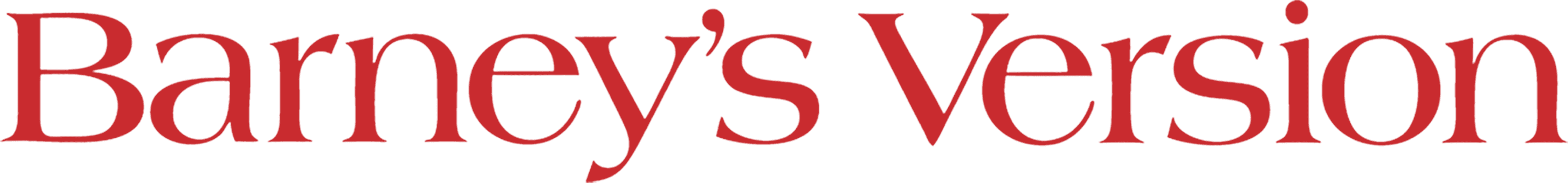 Barney's Version logo