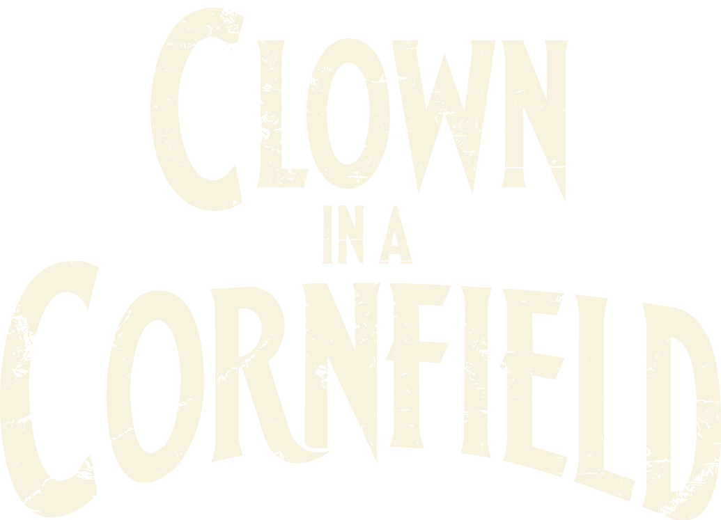 Clown in a Cornfield logo