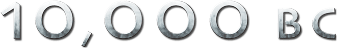 10,000 BC logo
