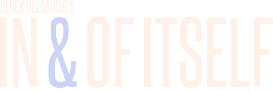 Derek DelGaudio's In & of Itself logo