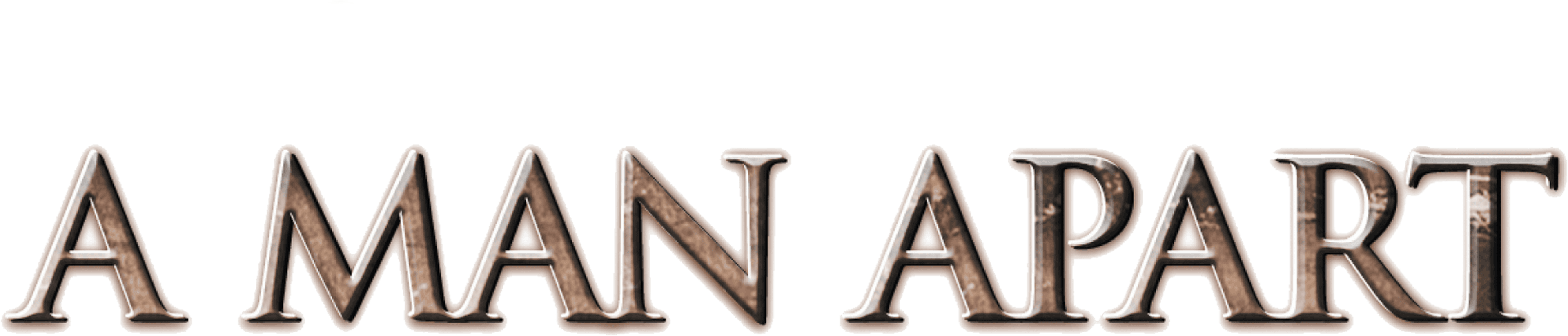 A Man Apart logo