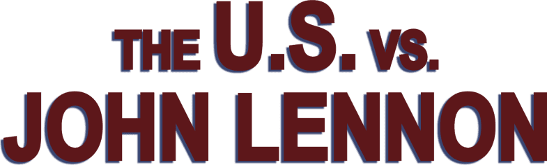 The U.S. vs. John Lennon logo