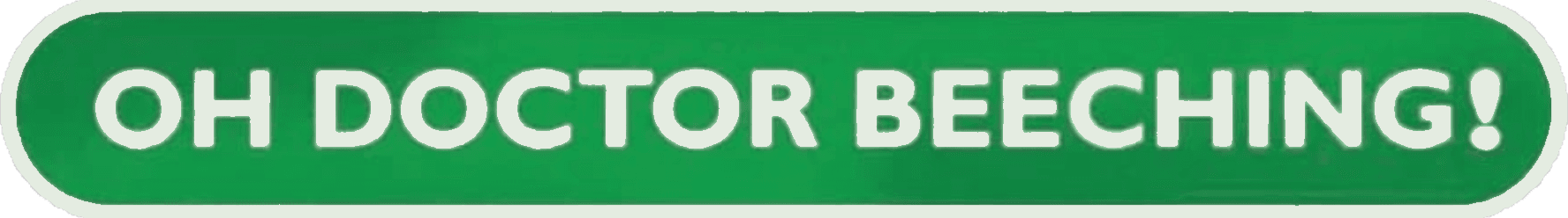 Oh, Doctor Beeching! logo