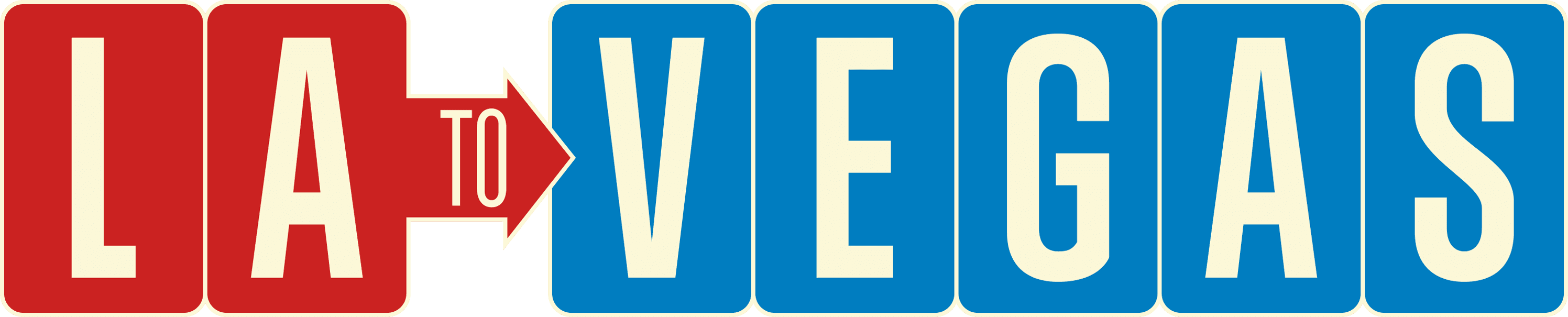 LA to Vegas logo