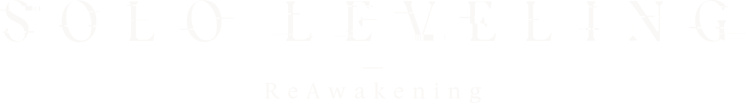 Solo Leveling -ReAwakening- logo