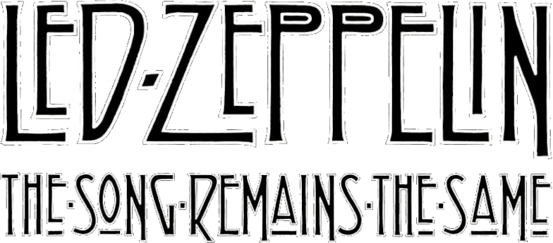 Led Zeppelin - The Song Remains the Same logo