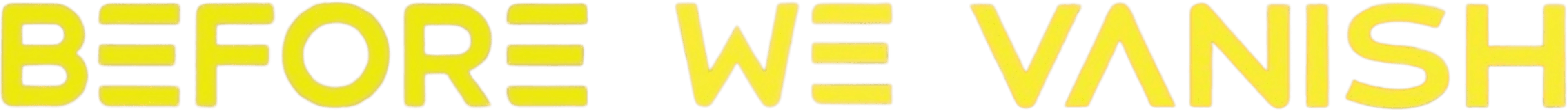 Before We Vanish logo