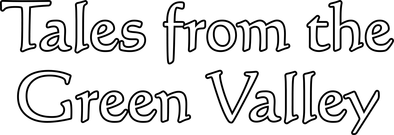 Tales from the Green Valley logo
