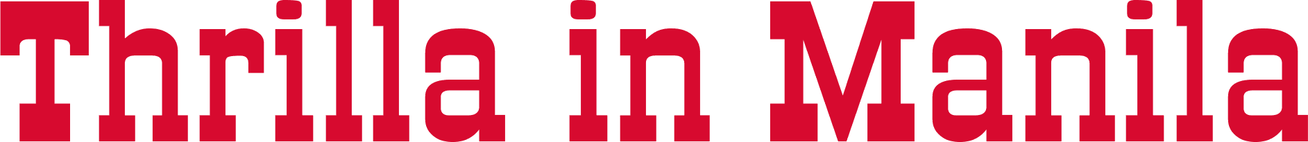 Thrilla in Manila logo