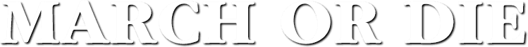 March or Die logo