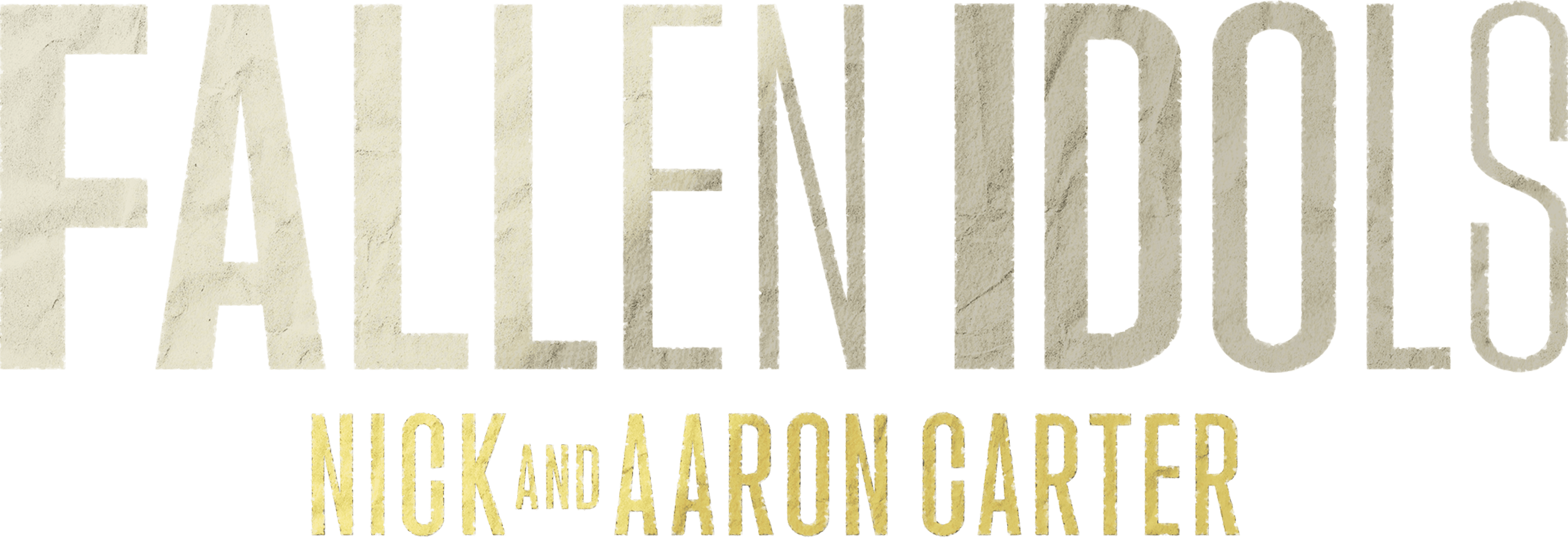 Fallen Idols: Nick and Aaron Carter logo