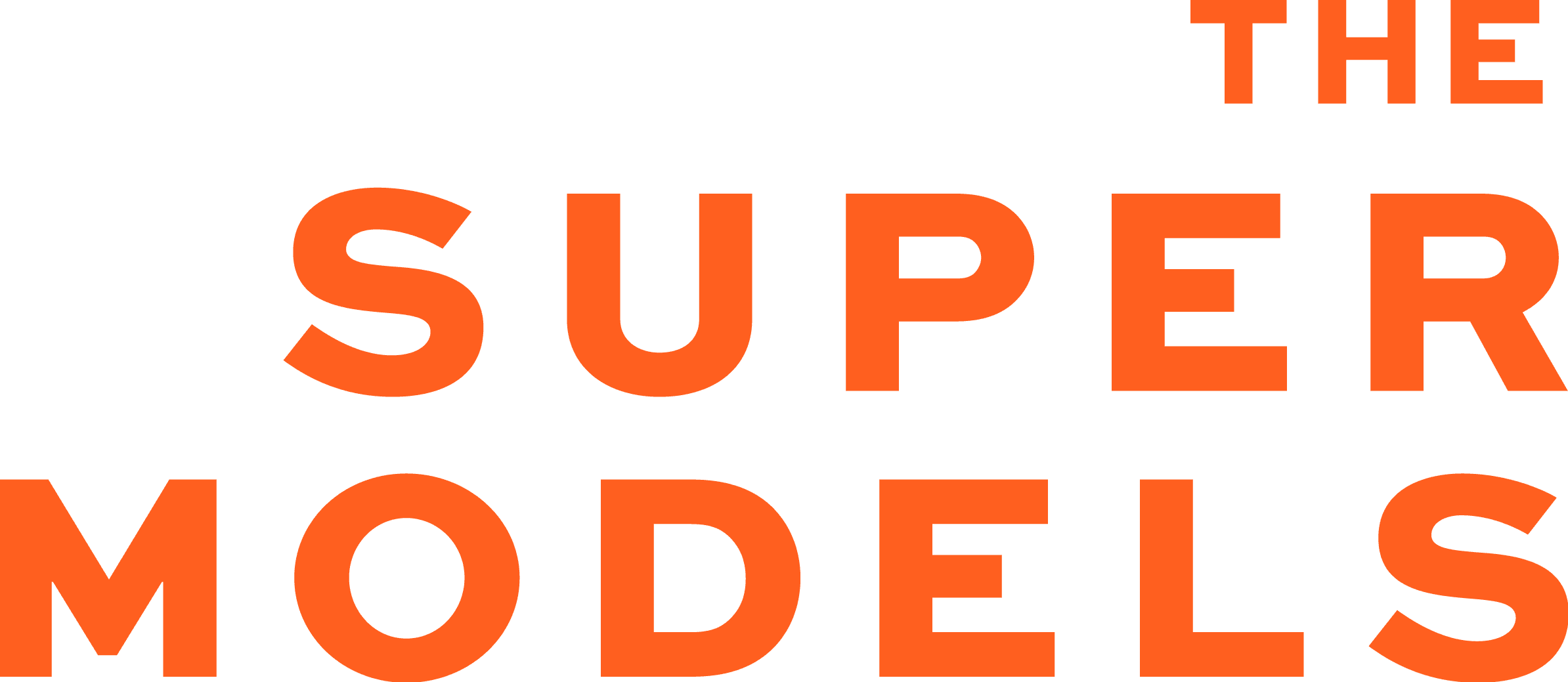 The Super Models logo