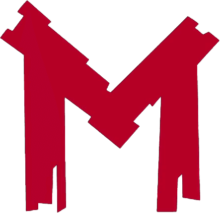 M logo
