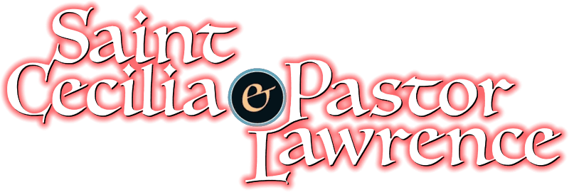 Saint Cecilia and Pastor Lawrence logo