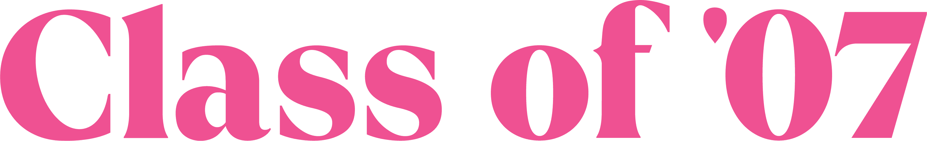 Class of '07 logo