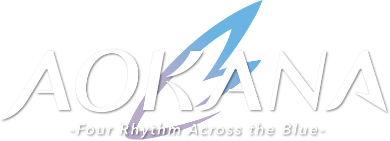 AOKANA: Four Rhythm Across the Blue logo