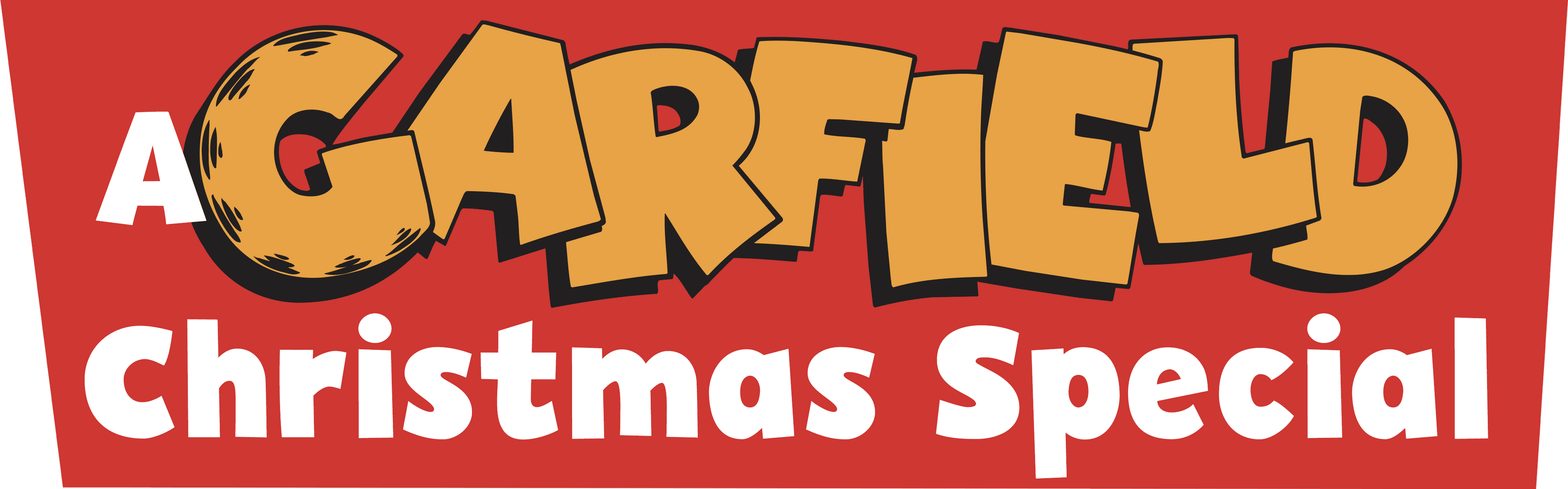 A Garfield Christmas logo