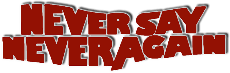 Never Say Never Again logo
