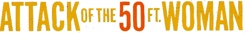Attack of the 50 Foot Woman logo