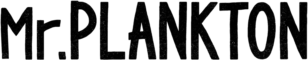 Mr. Plankton logo