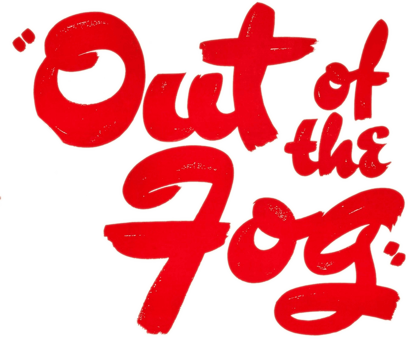 Out of the Fog logo