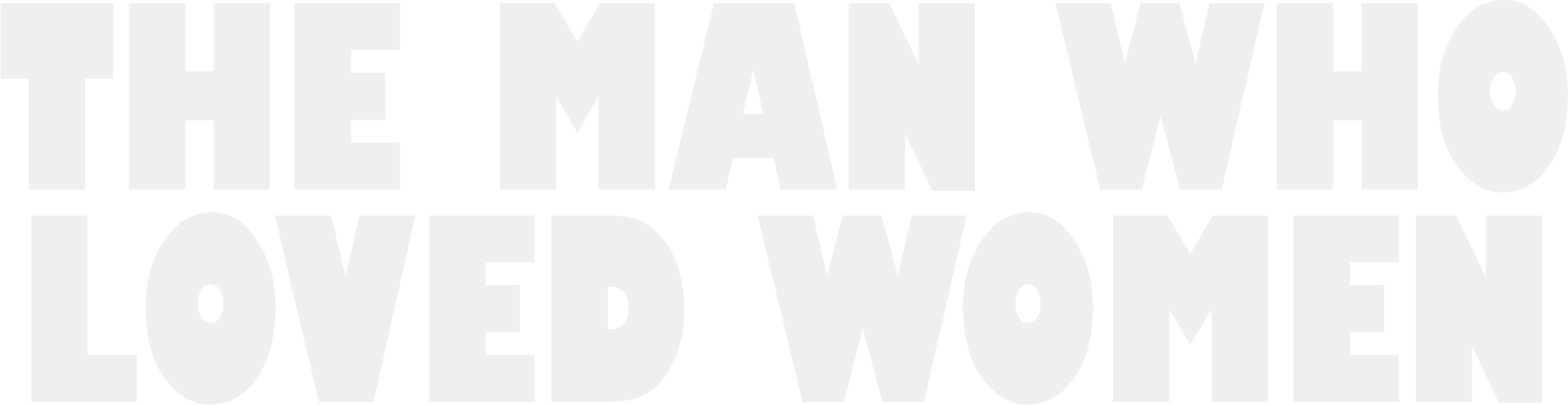 The Man Who Loved Women logo