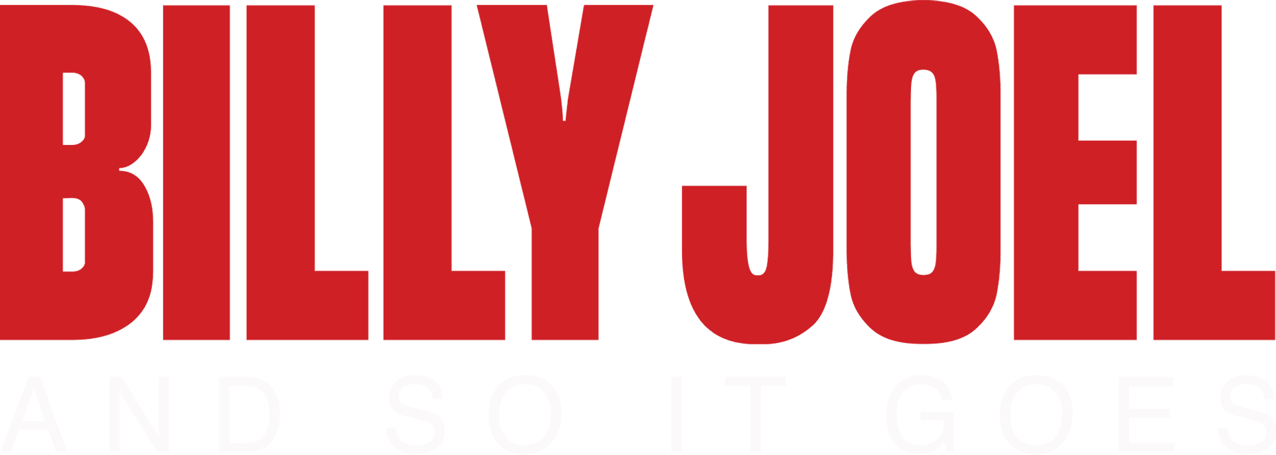 Billy Joel: And So It Goes logo