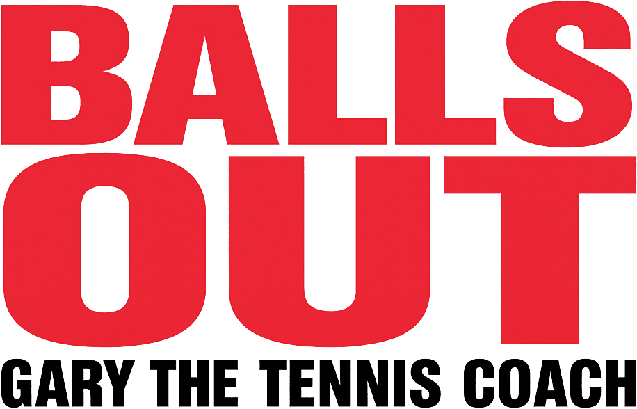 Balls Out: Gary the Tennis Coach logo