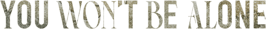 You Won't Be Alone logo