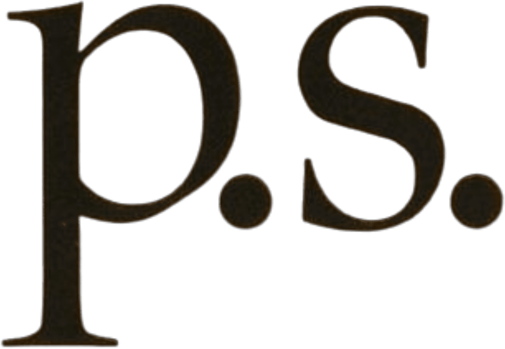 P.S. logo