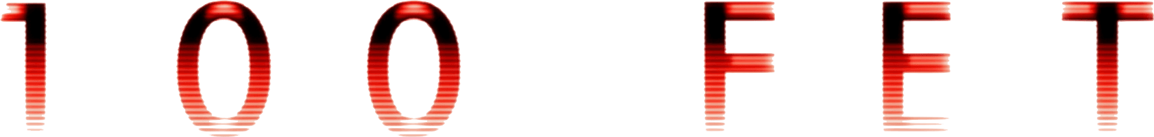 100 Feet logo