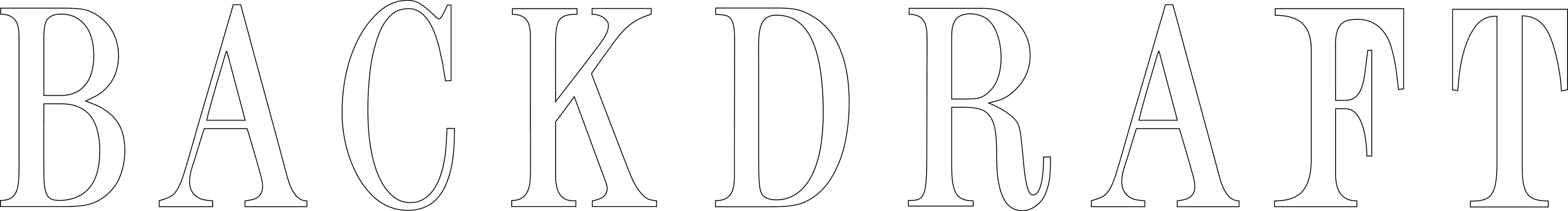 Backdraft logo