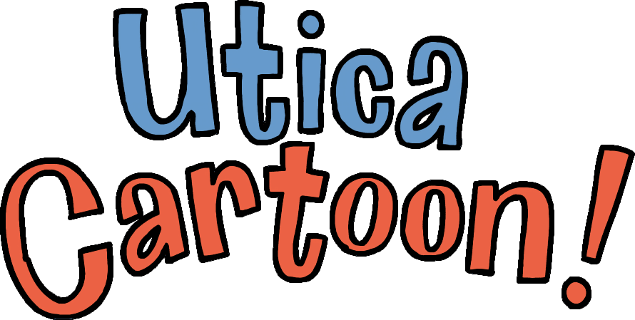 Utica Cartoon logo