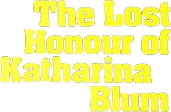The Lost Honor of Katharina Blum logo
