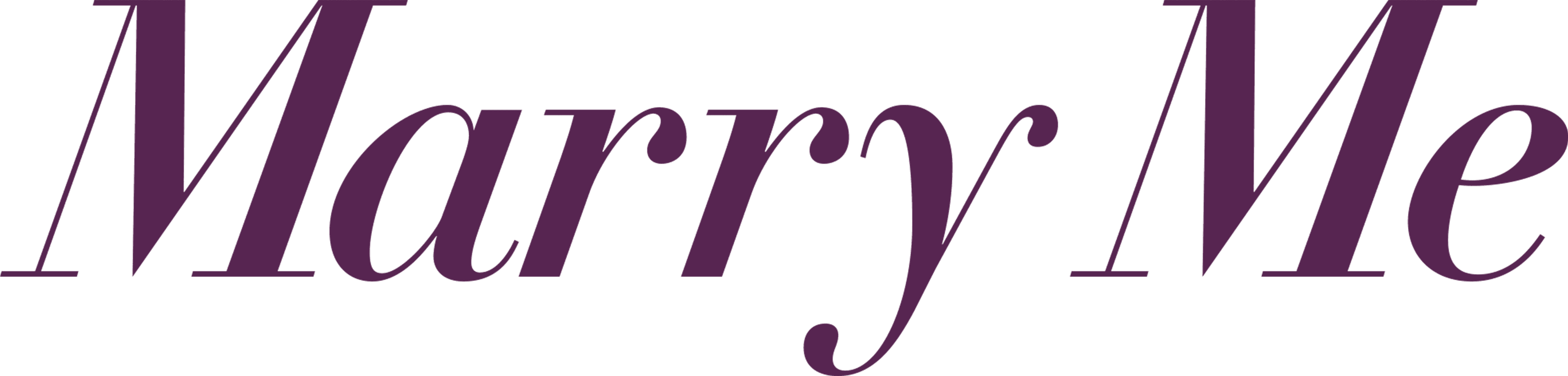 Marry Me logo