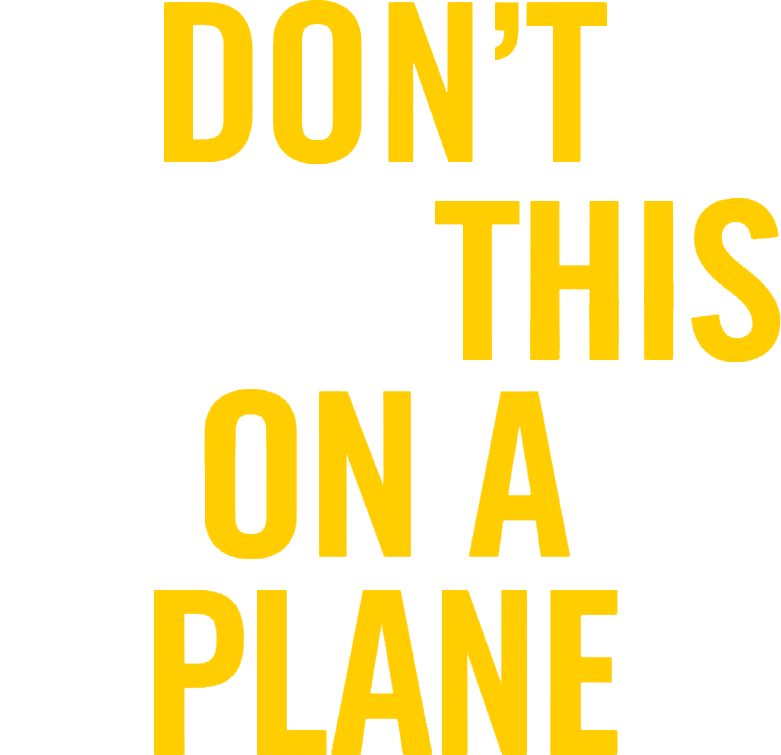 Don't Read This on a Plane logo