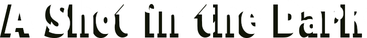 A Shot in the Dark logo