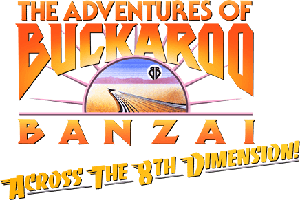 The Adventures of Buckaroo Banzai Across the 8th Dimension logo
