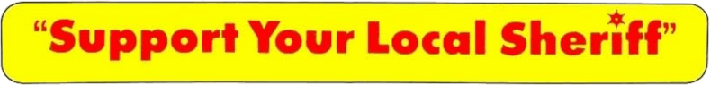 Support Your Local Sheriff! logo