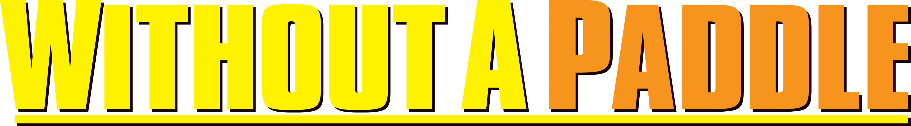 Without a Paddle logo