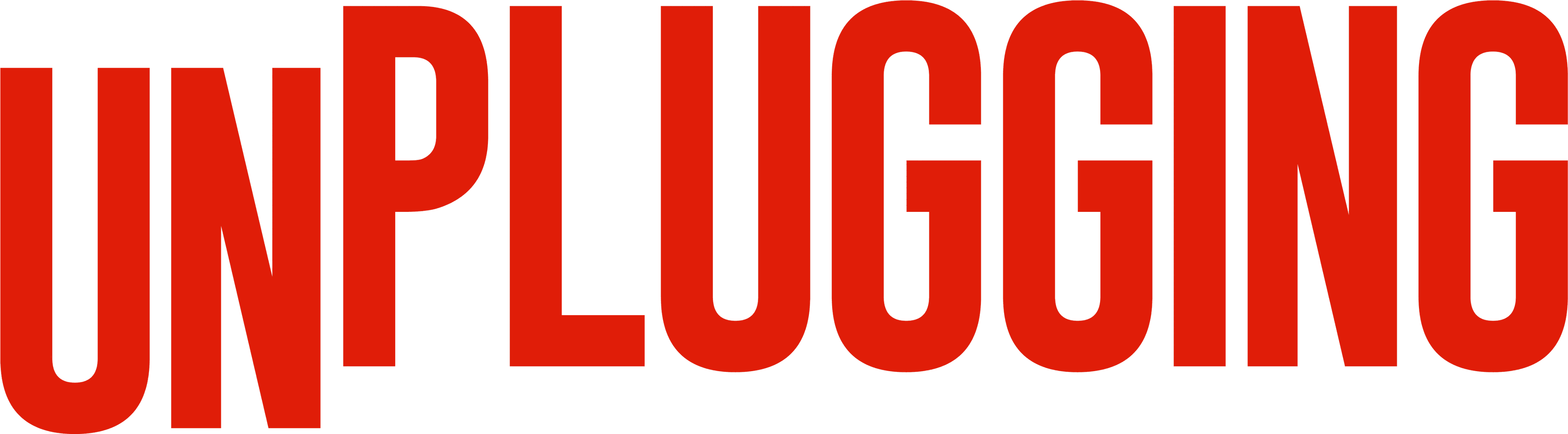 Unplugging logo